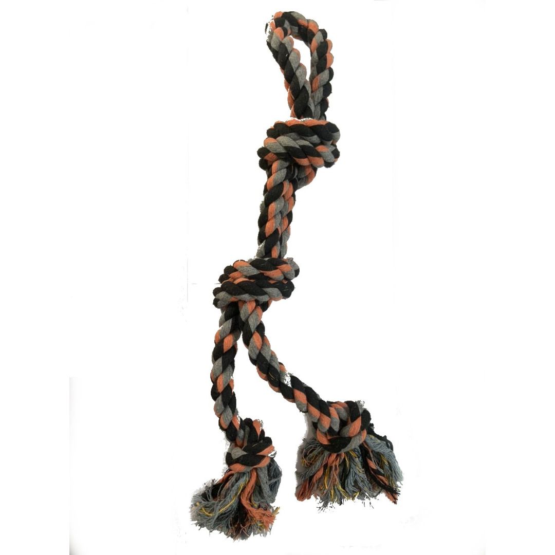 Strong Knotted Rope Toy