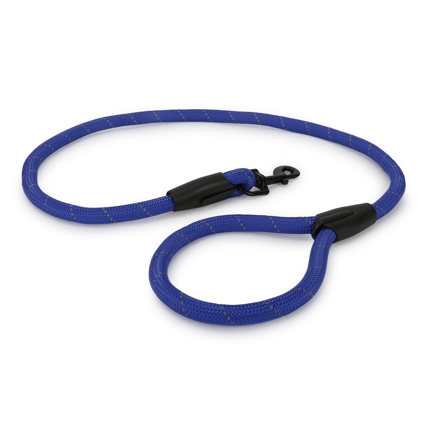 Rope Leash for Dogs, 4 Feet (Solid Blue)