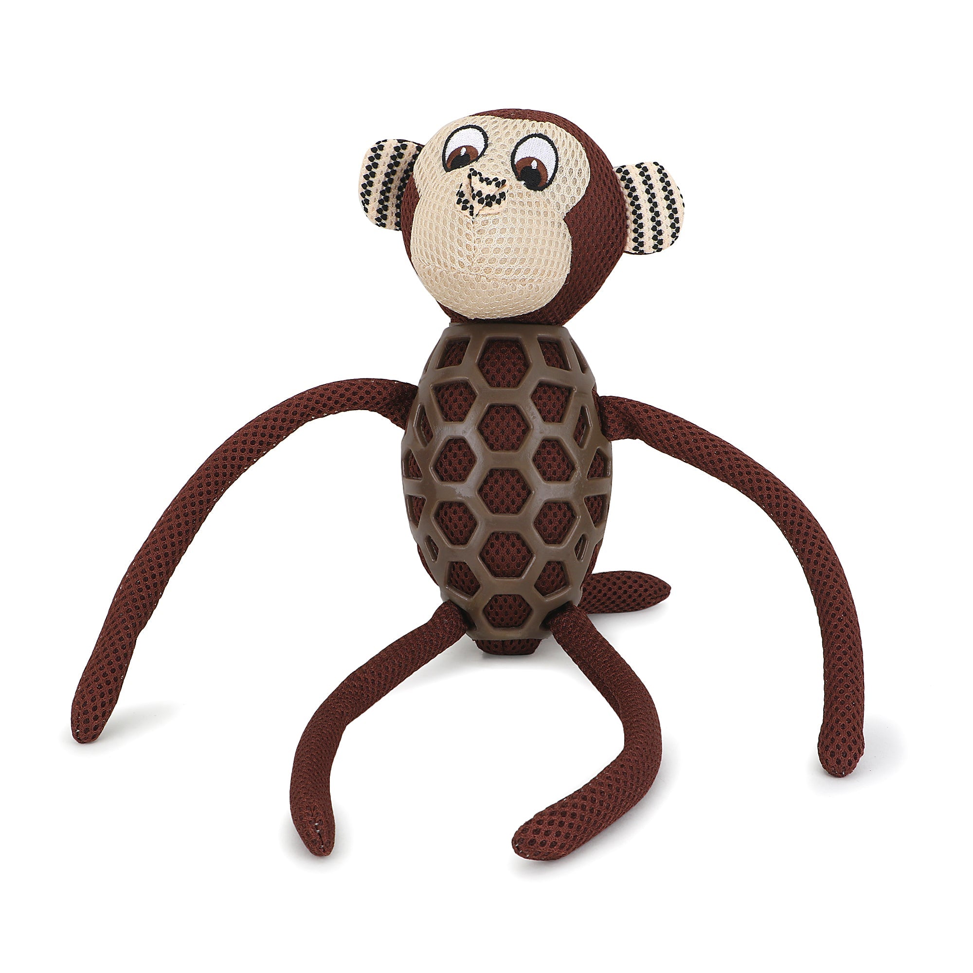 Monkey Plush Toy with TRP for Dog & Puppy