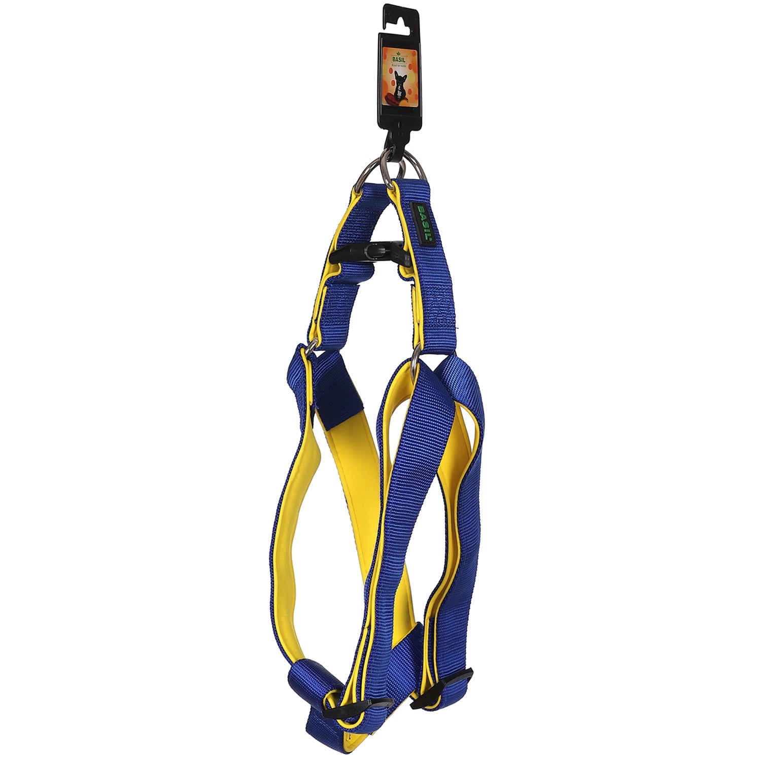 Padded Adjustable Harness for Dogs & Puppies (Blue)