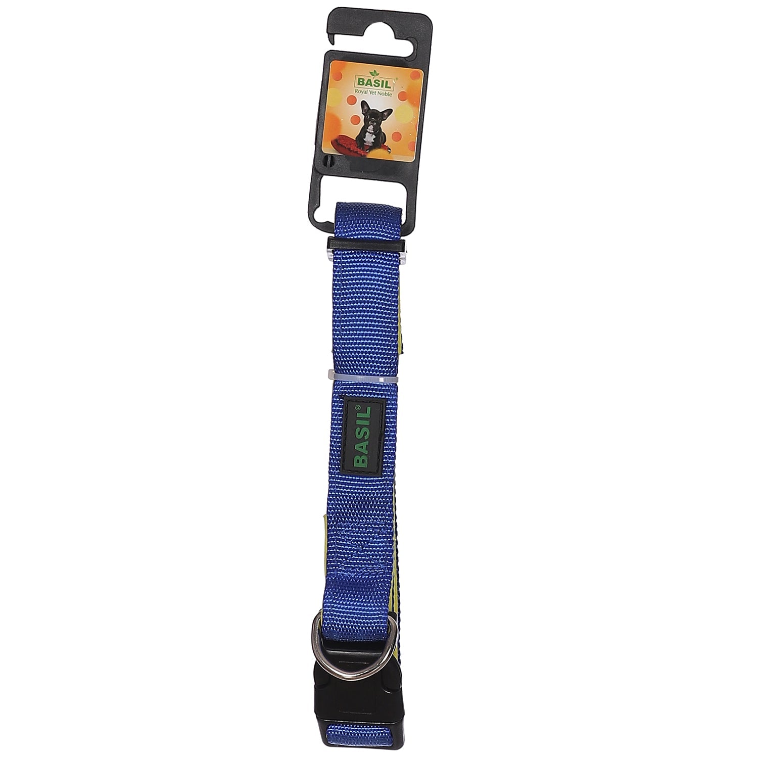 Padded Adjustable Collar for Dogs & Puppies (Blue)