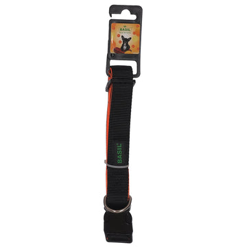 Padded Adjustable Collar for Dogs & Puppies (Black)